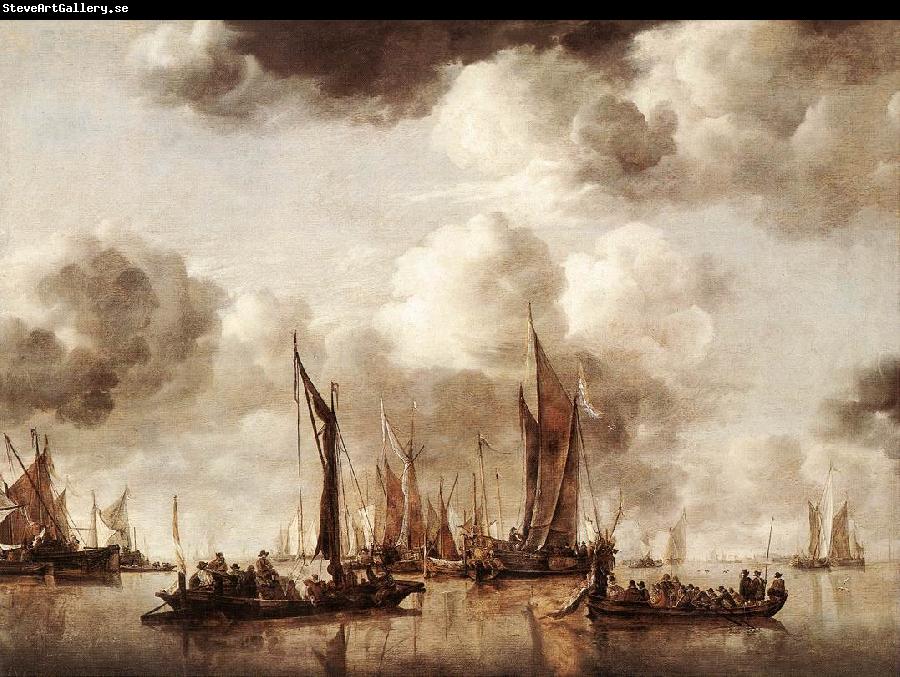 CAPELLE, Jan van de Dutch Yacht Firing a Salvo fg